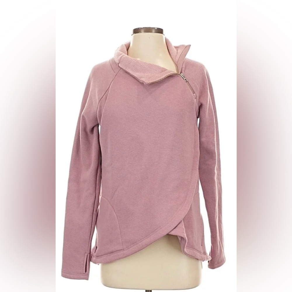 Athleta Cozy Karma Sweatshirt Quarter Zip